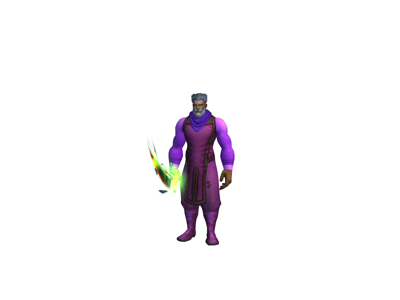 Kneepain 3D character render