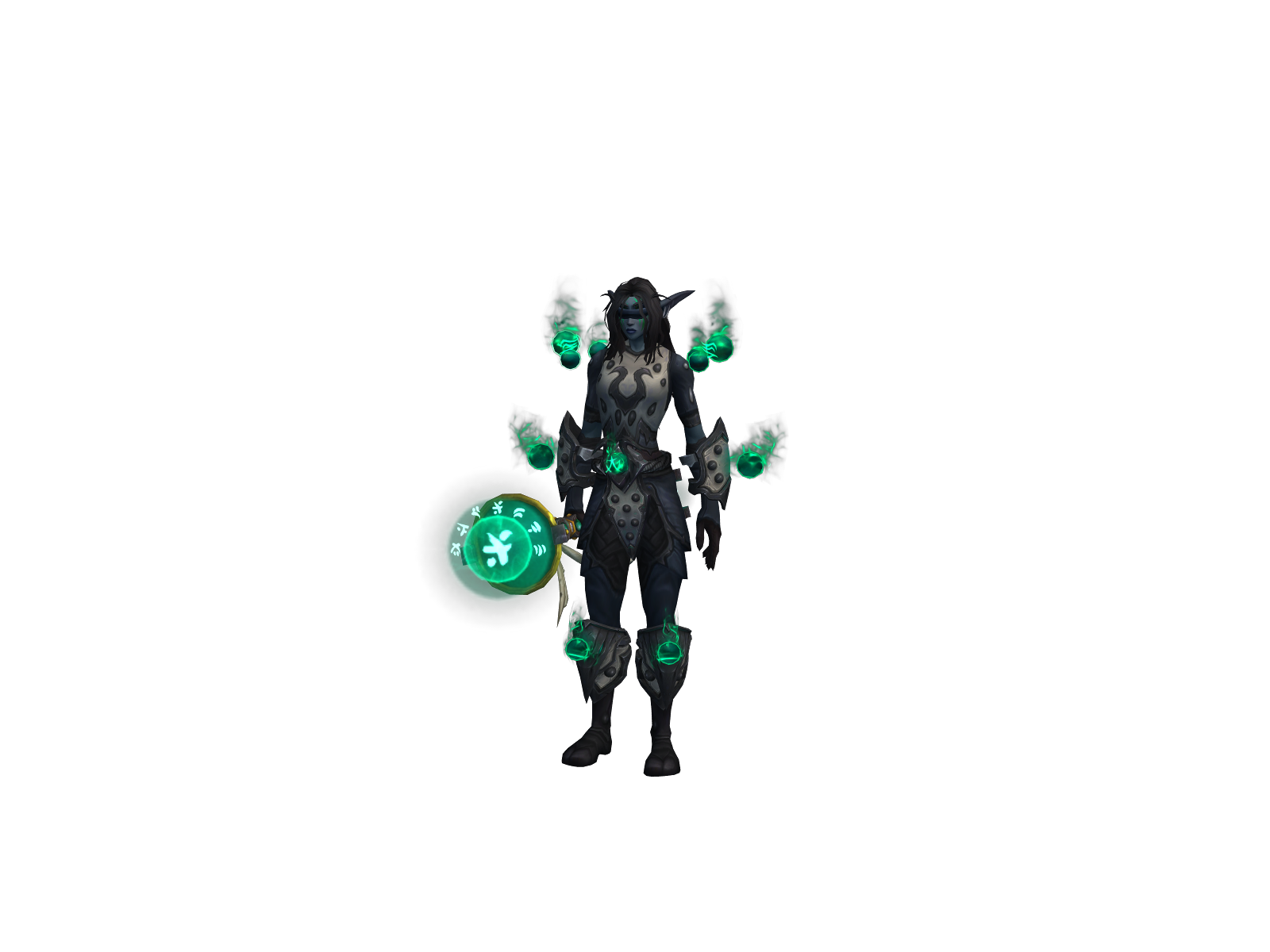 Ráika 3D character render