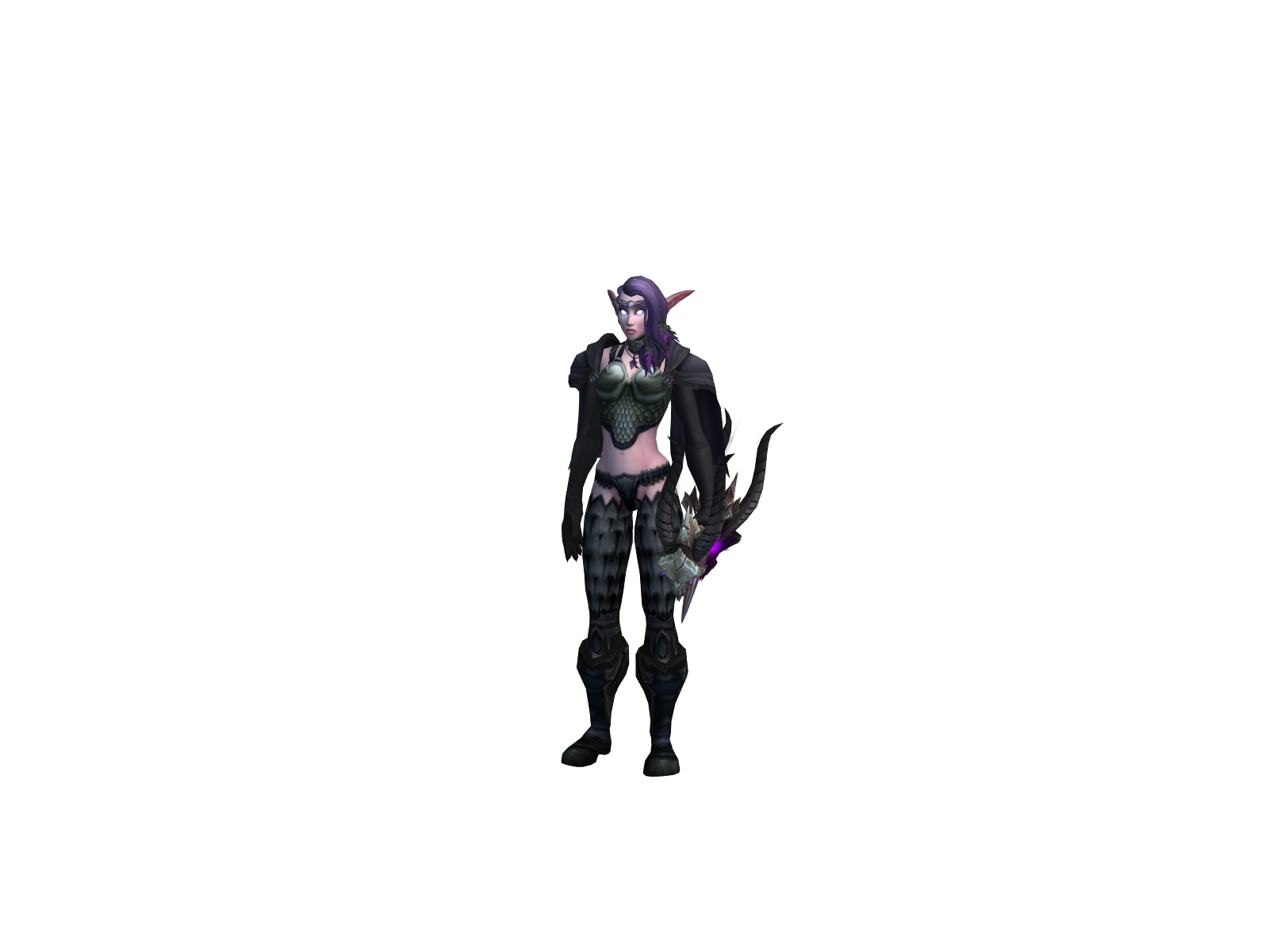 Lurelyssa 3D character render