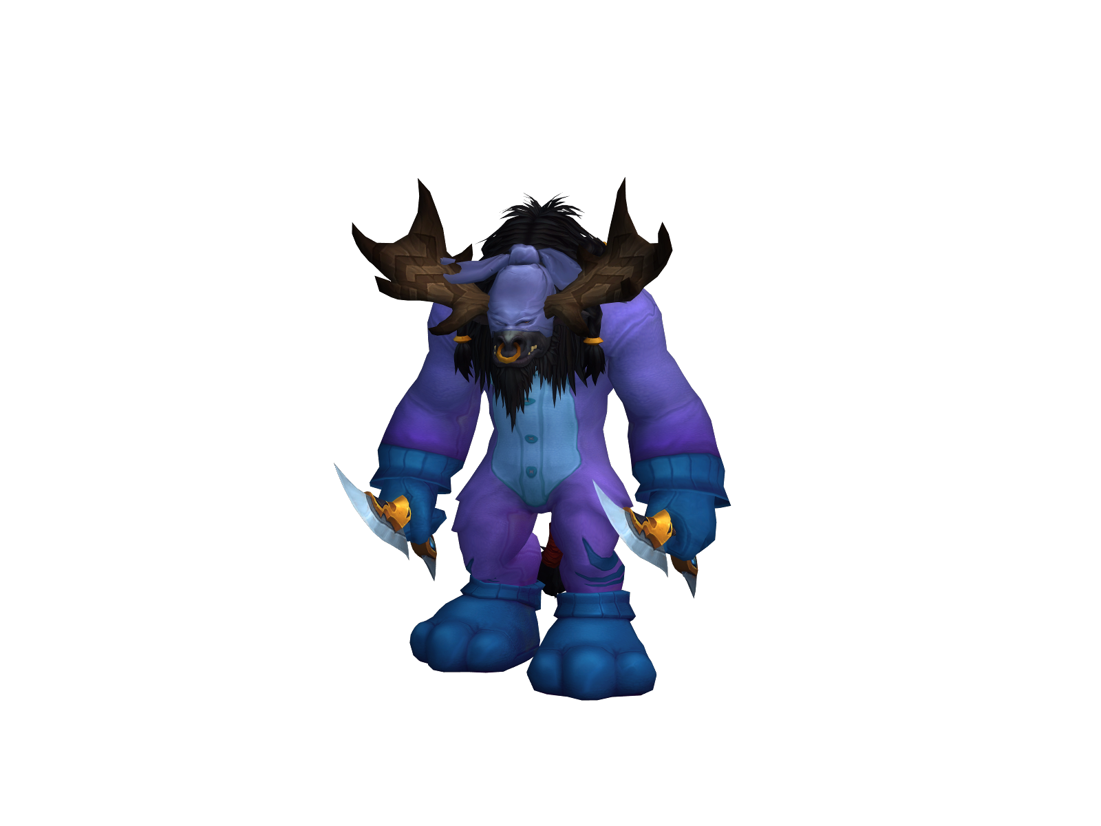 Trampitas 3D character render
