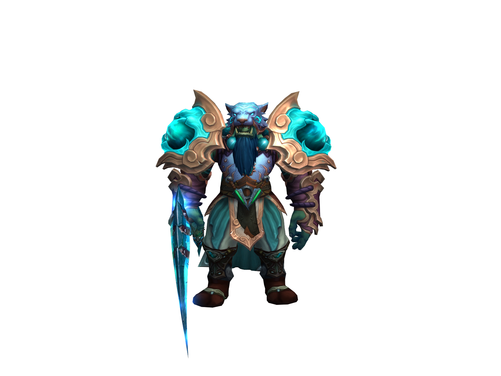 Manchomonk 3D character render