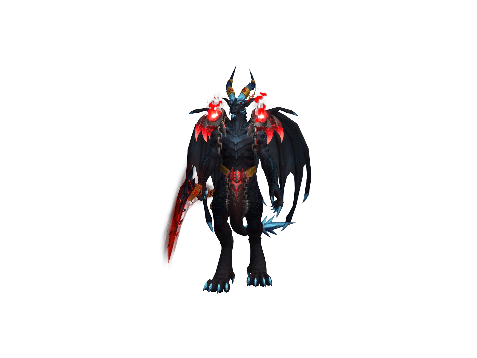 Metalvo 3D character render