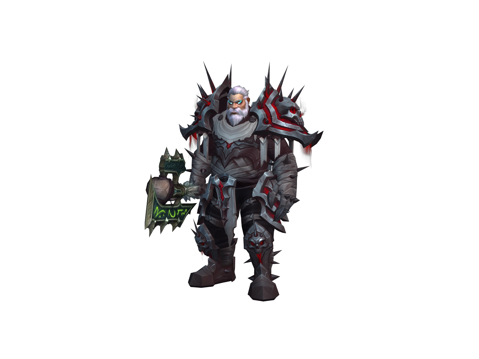 Vedurhalson 3D character render