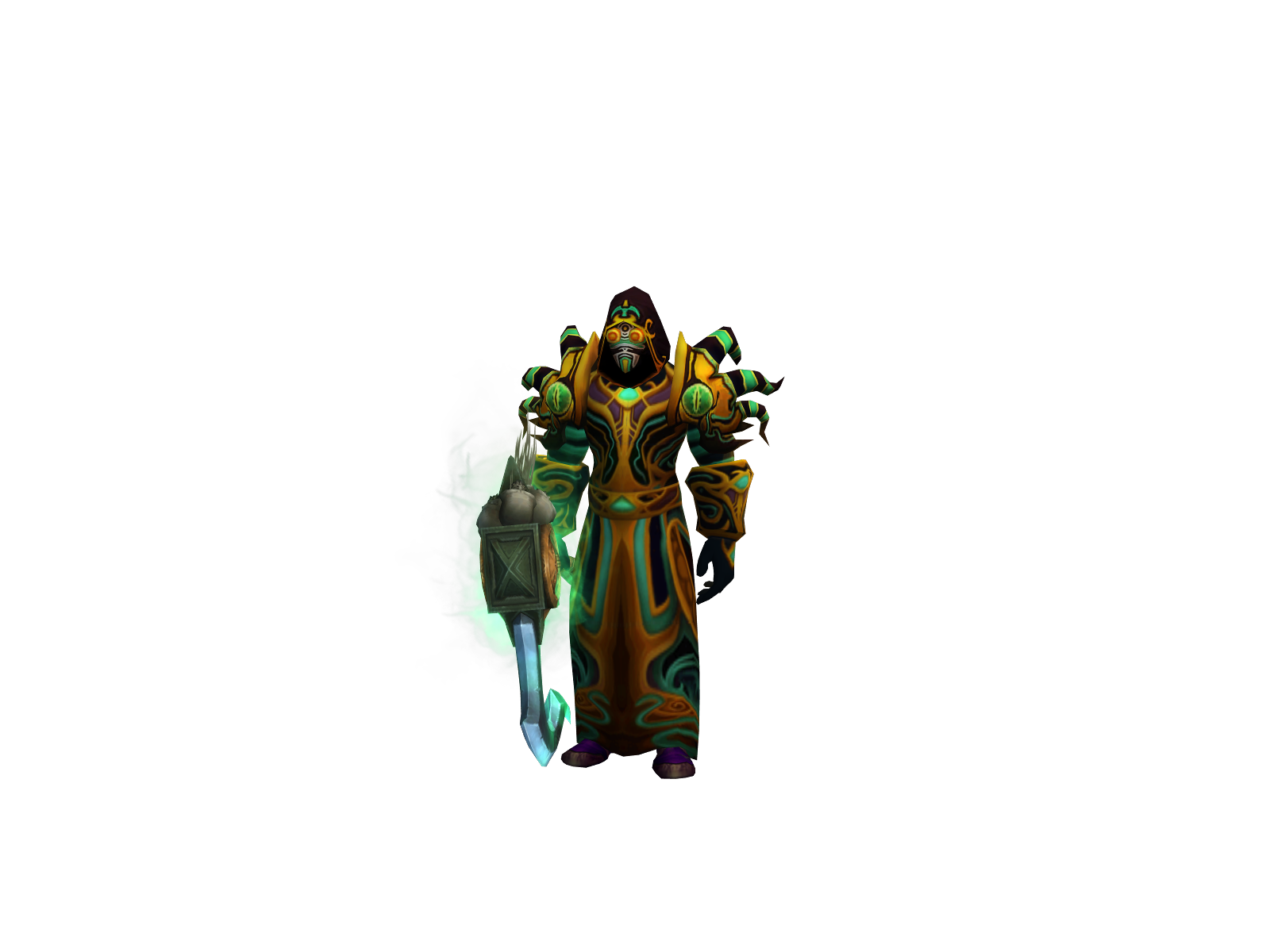 Powathul 3D character render