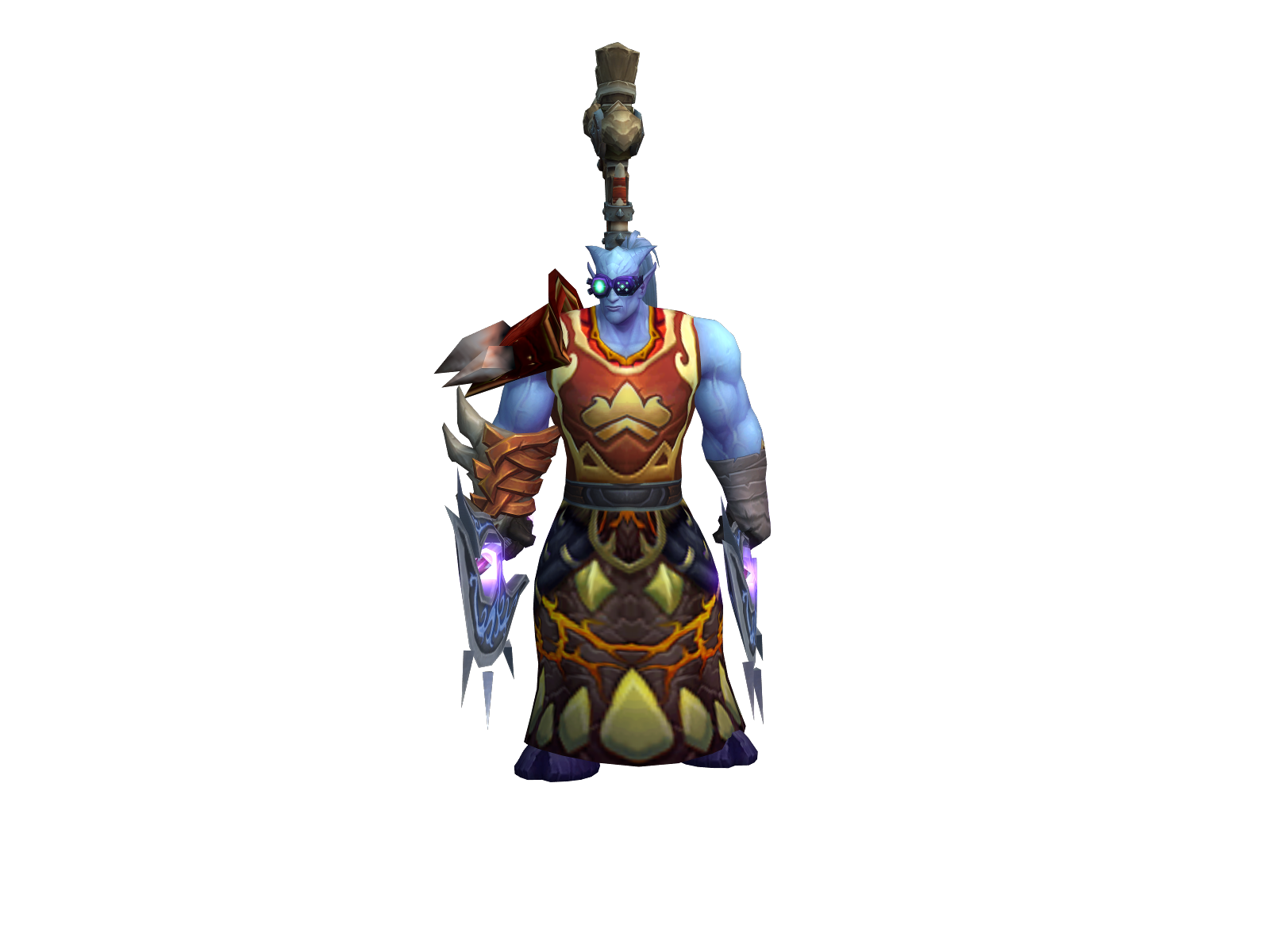 Shortdori 3D character render