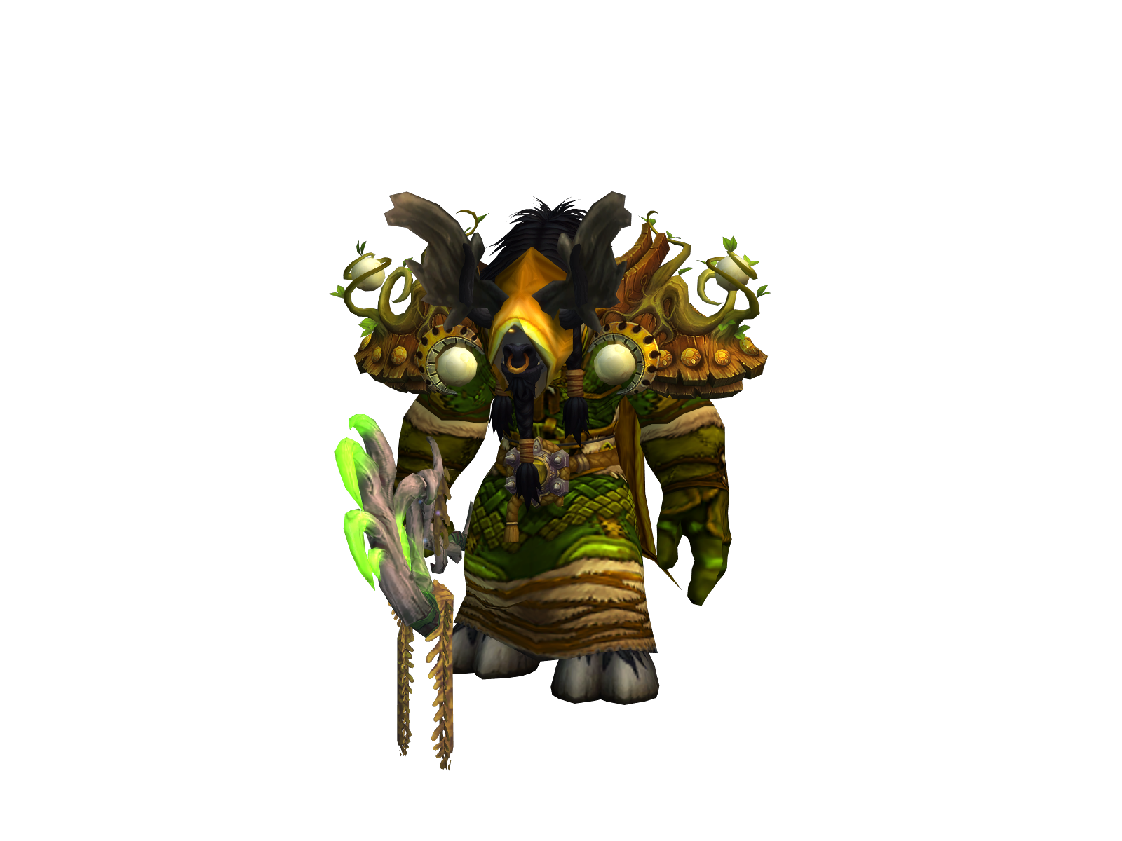 Bigblakcow 3D character render