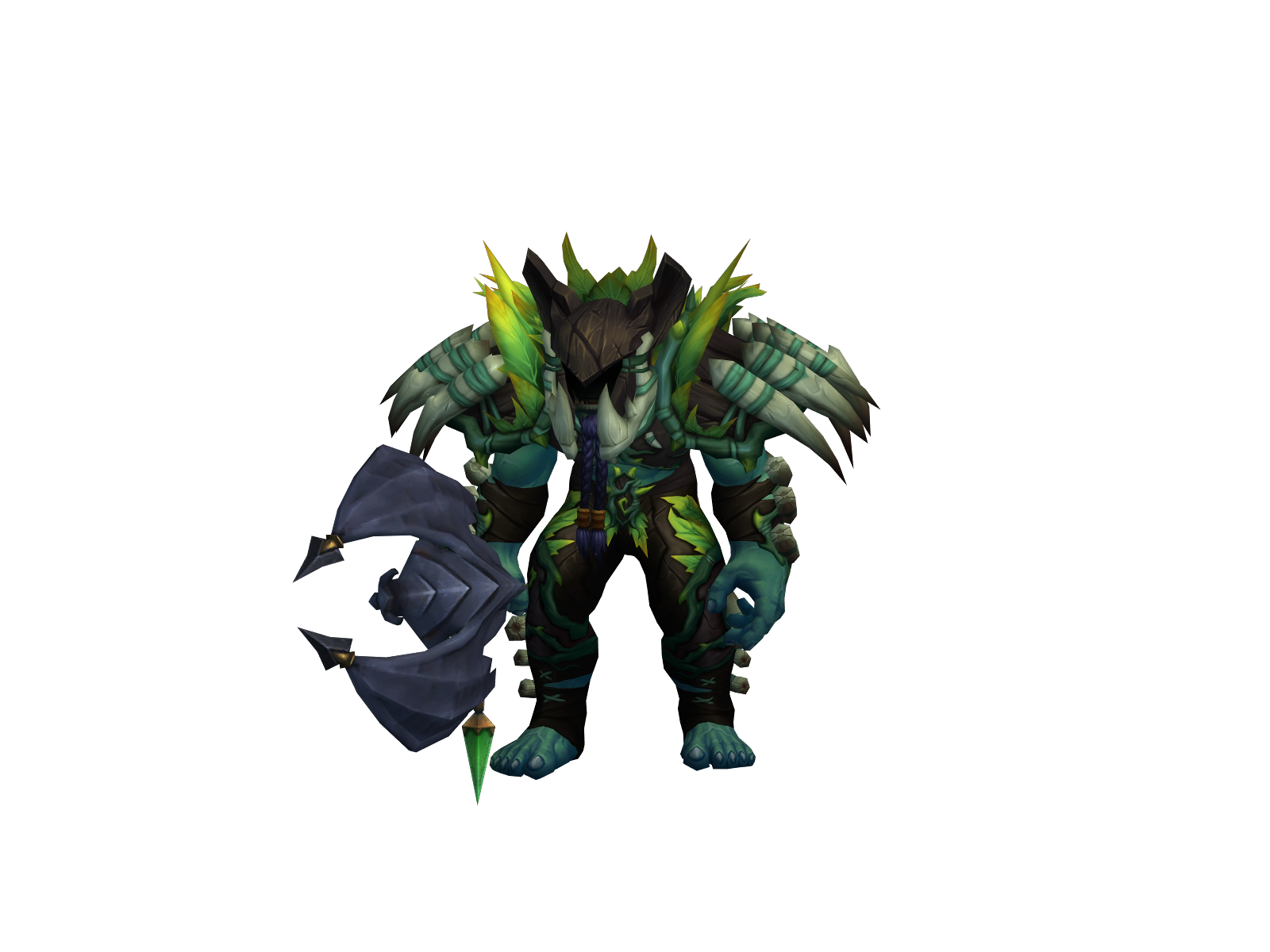 Kraetorius 3D character render