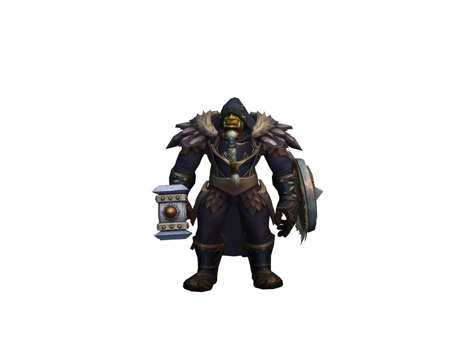 Zulfos 3D character render