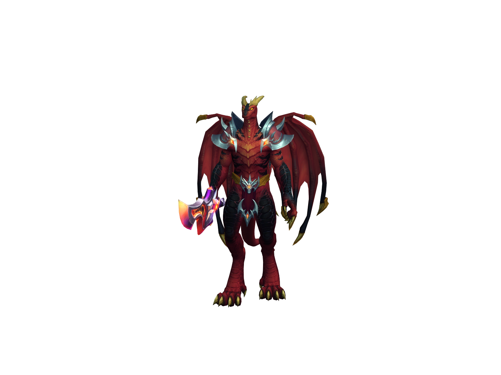 Warpflow 3D character render