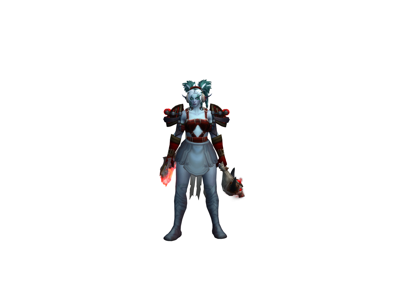 Ðazéd 3D character render
