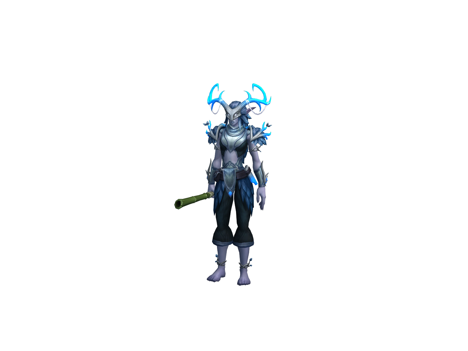Holyplant 3D character render