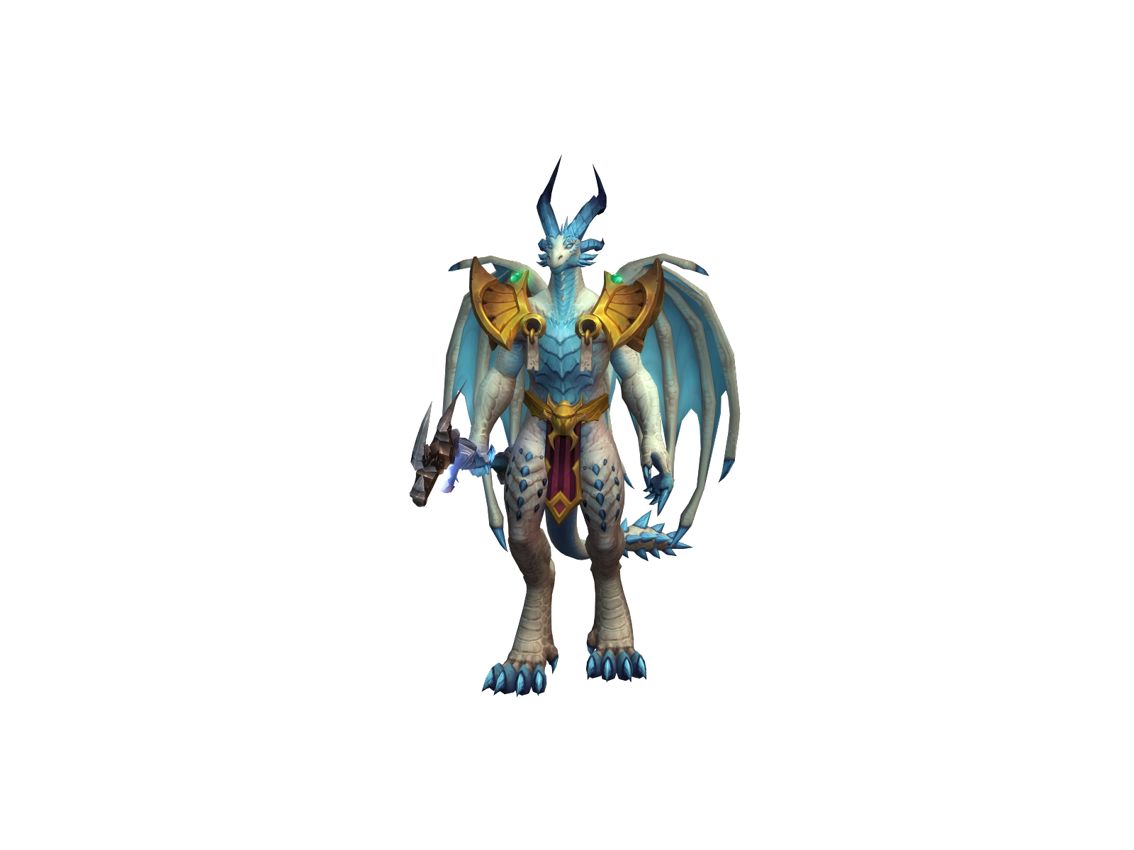 Blueeyewhite 3D character render