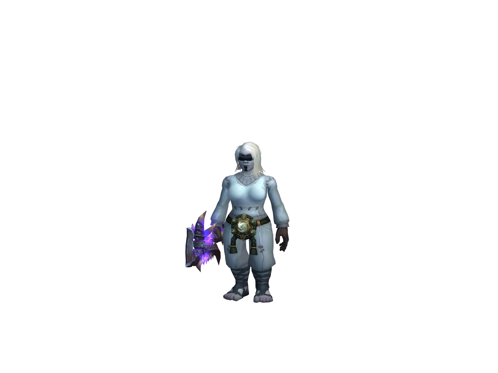 Deletion 3D character render