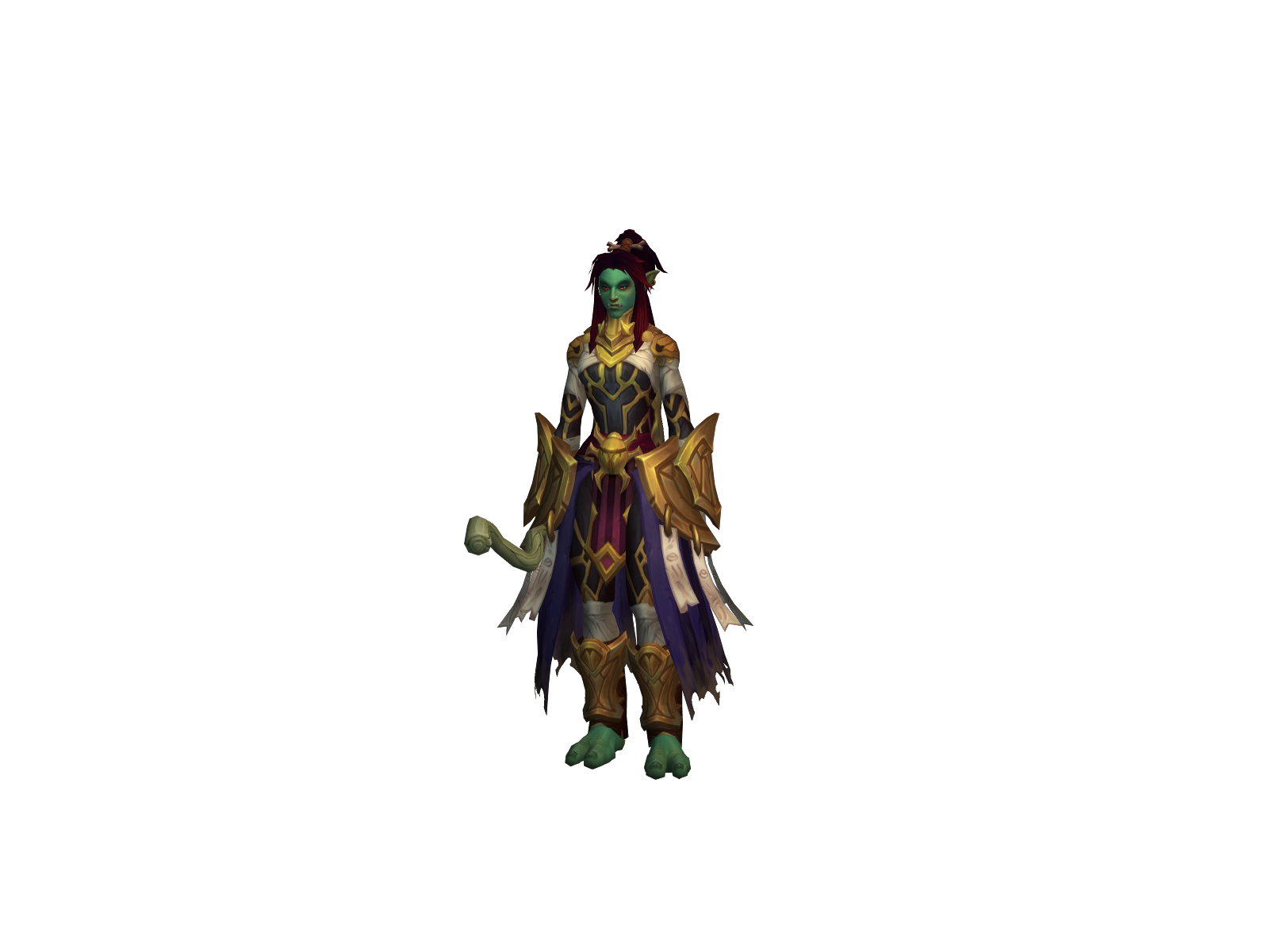Maddwarlock 3D character render