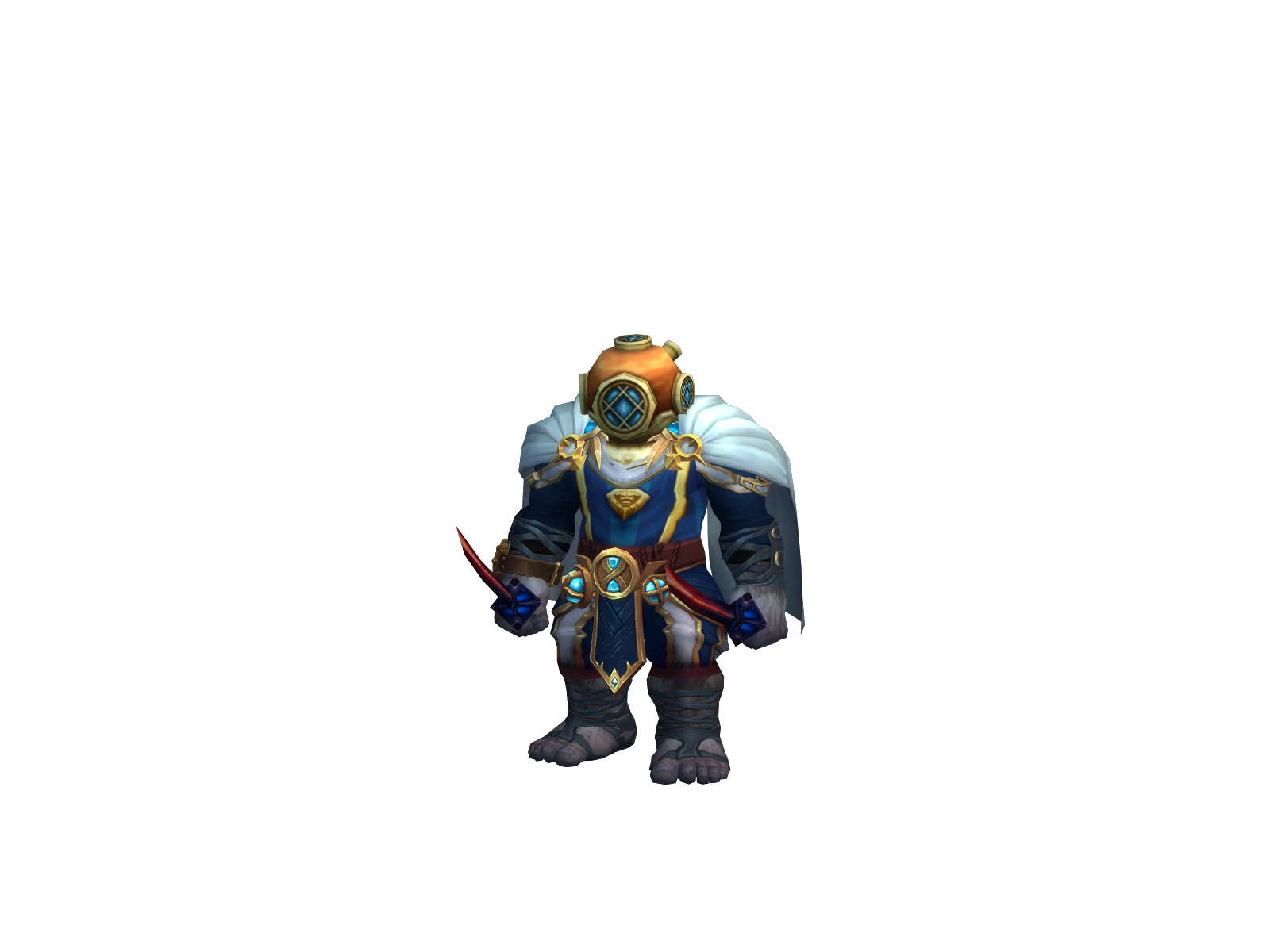 Ganked 3D character render