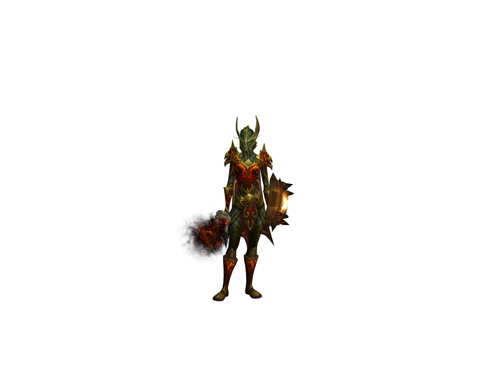 Holyclam 3D character render