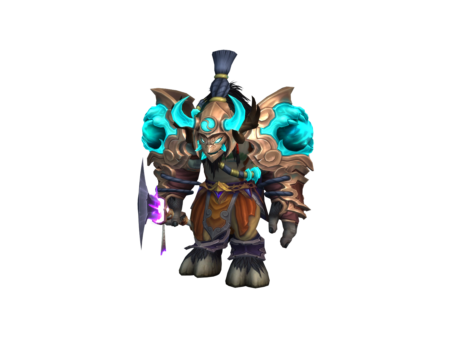 Chumppump 3D character render