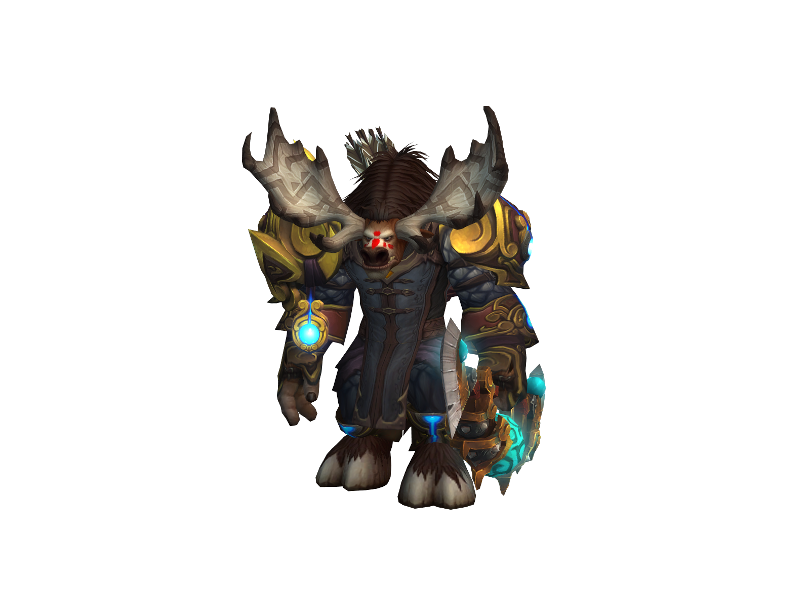 Gininster 3D character render