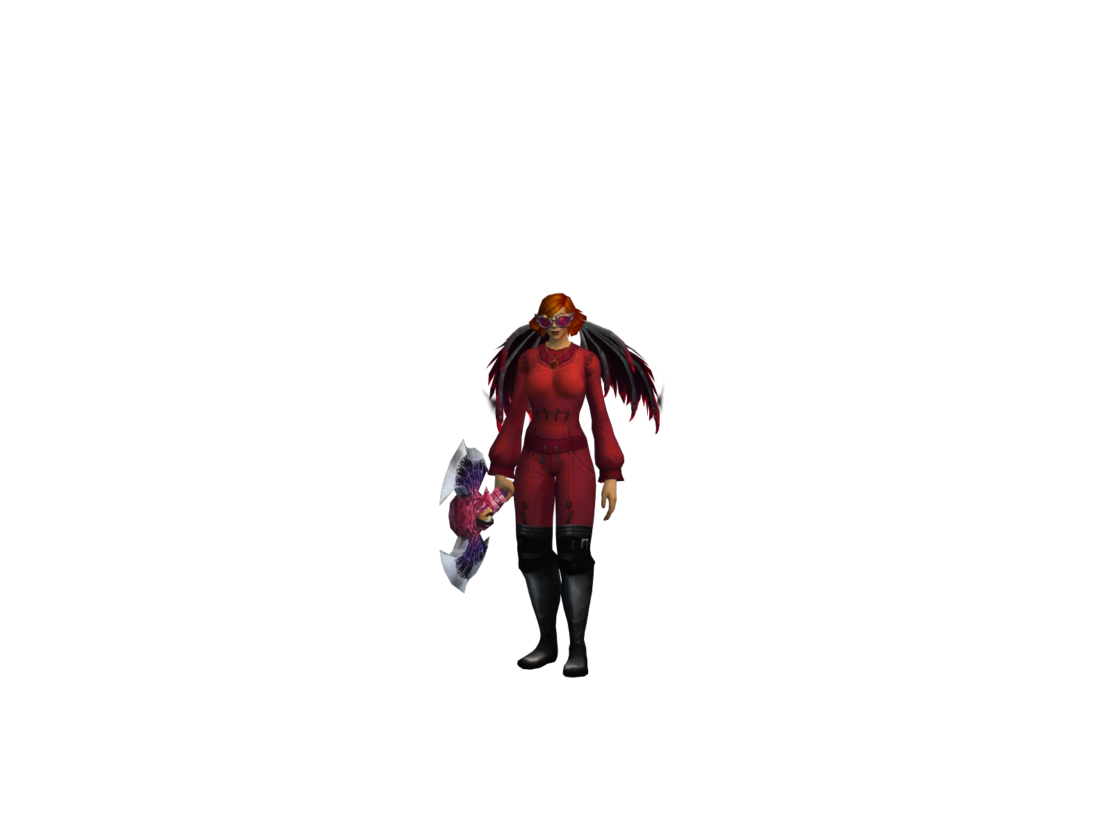 Swepal 3D character render