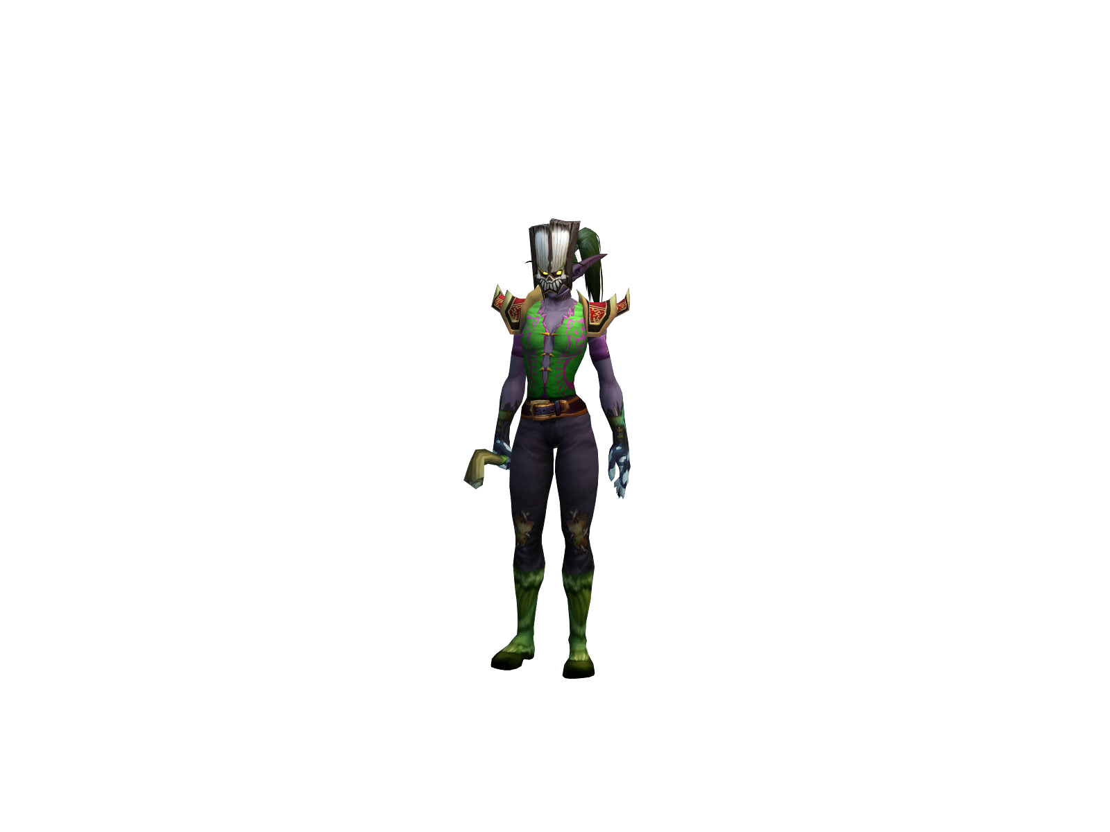 Flutep 3D character render