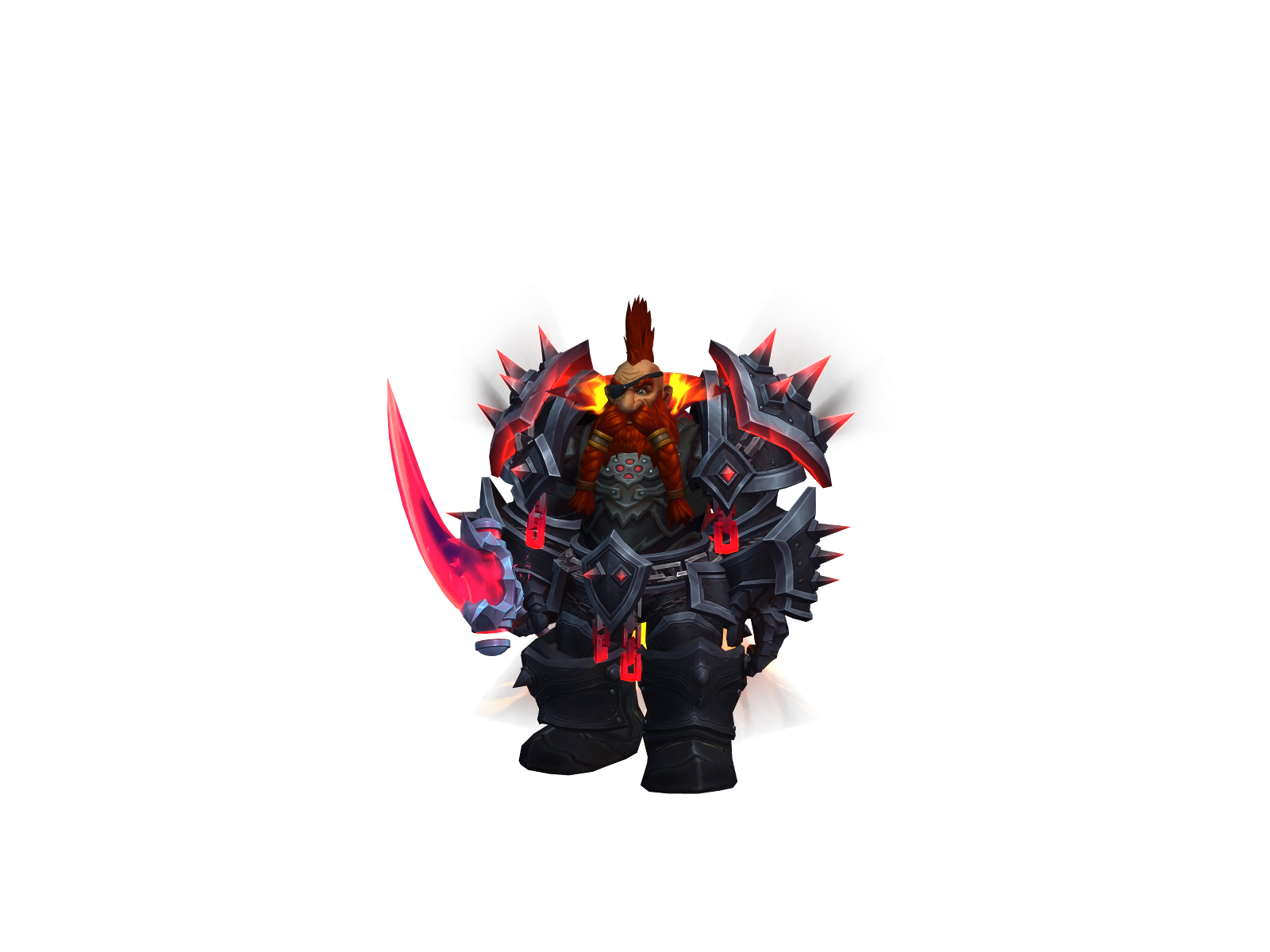 Kostikk 3D character render