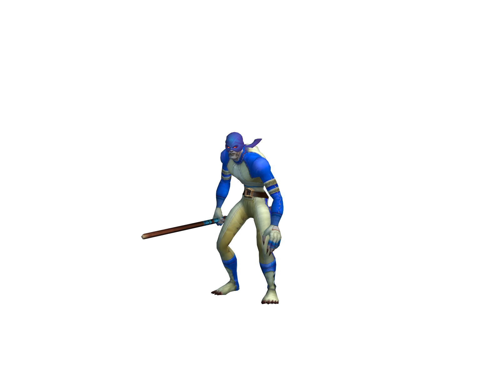 Jönwick 3D character render