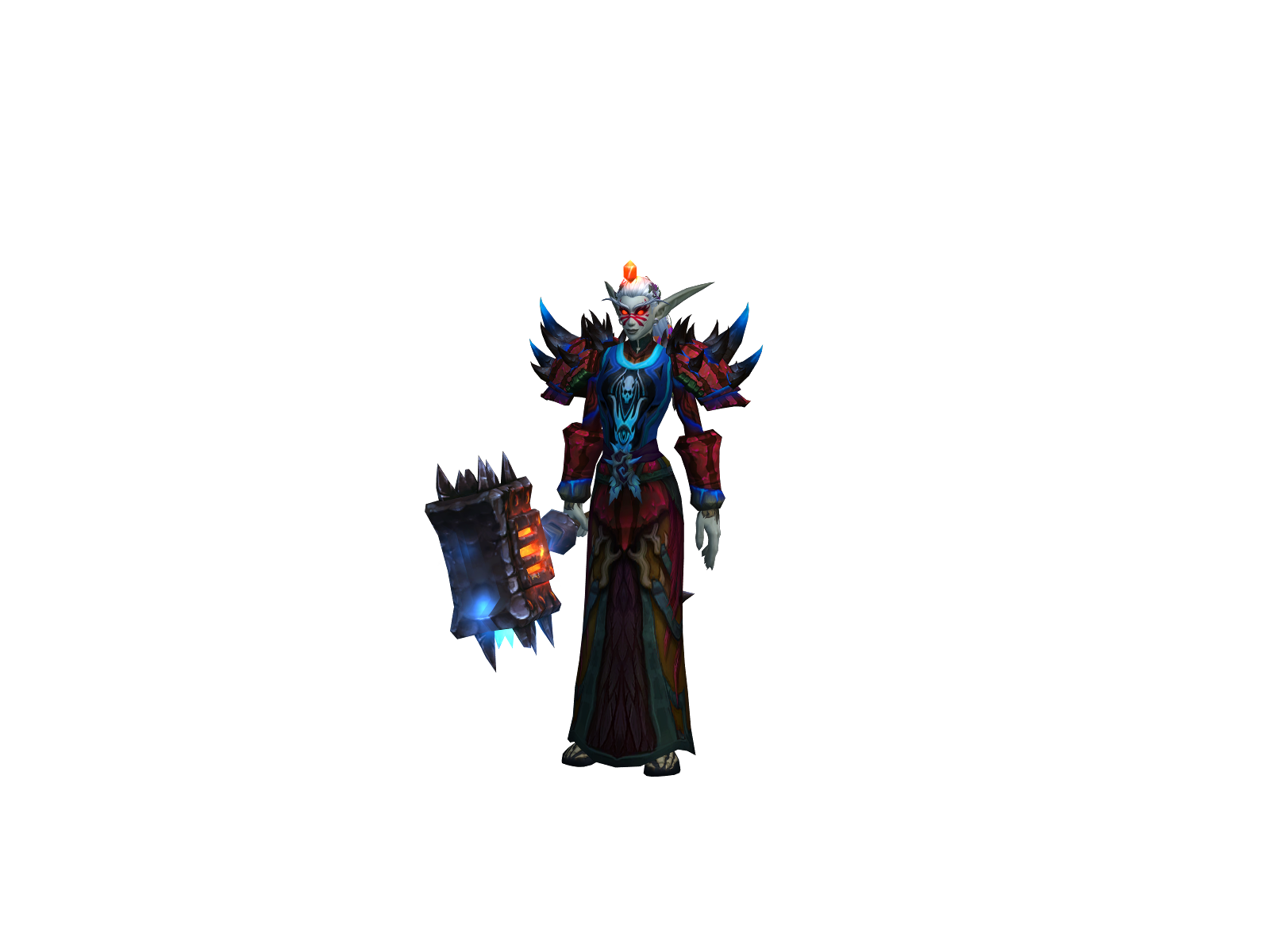 Ogboom 3D character render