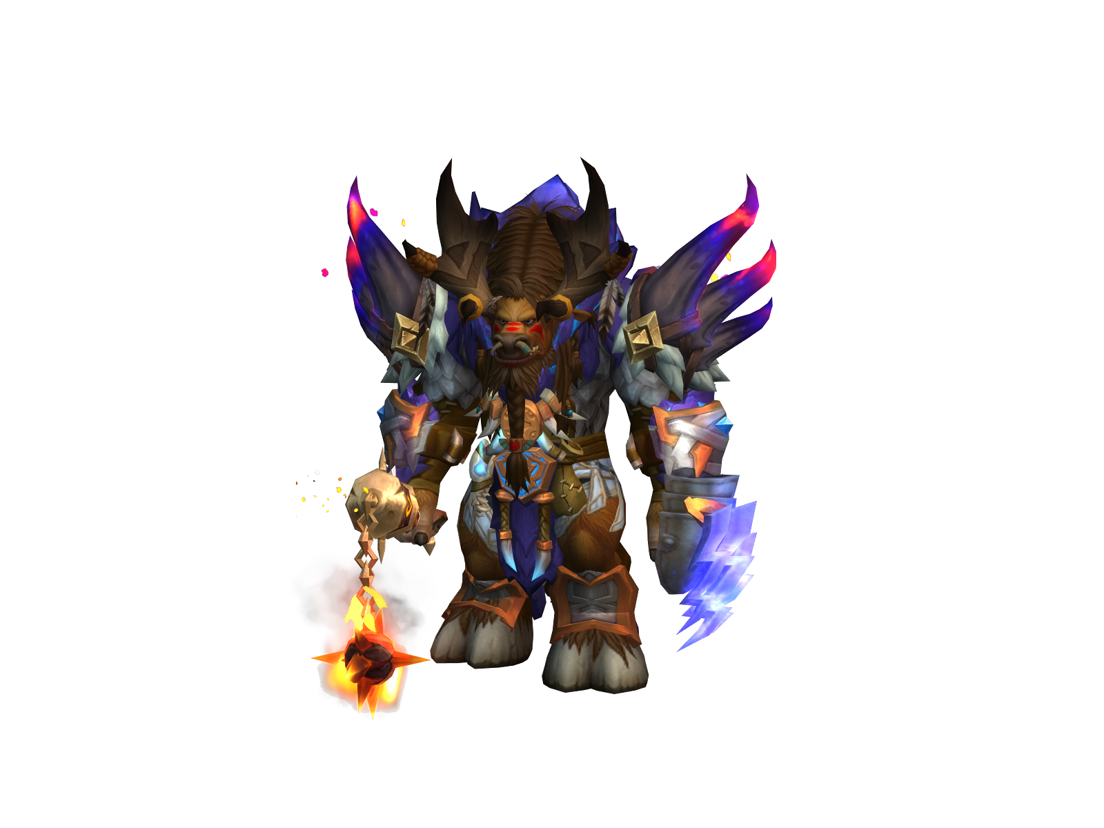 Índio 3D character render