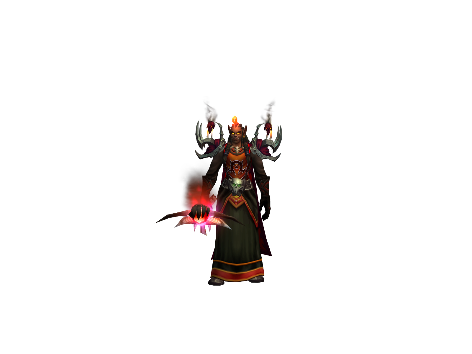 Monstress 3D character render