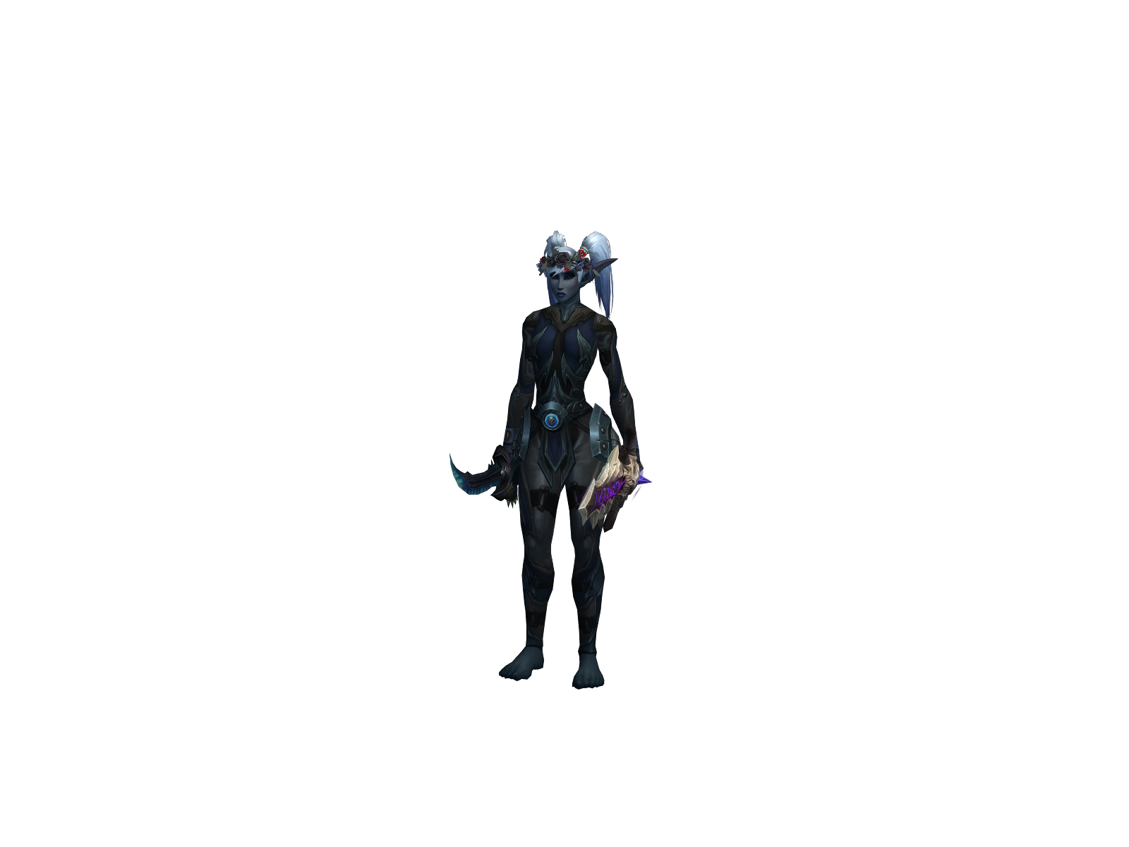 Blånk 3D character render