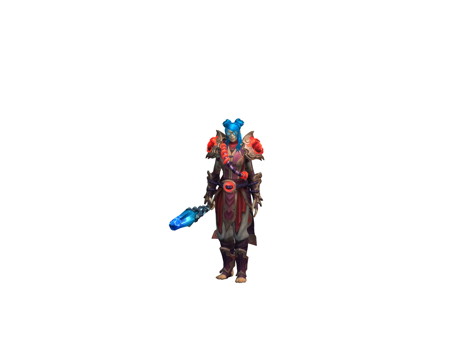 Chriseffort 3D character render