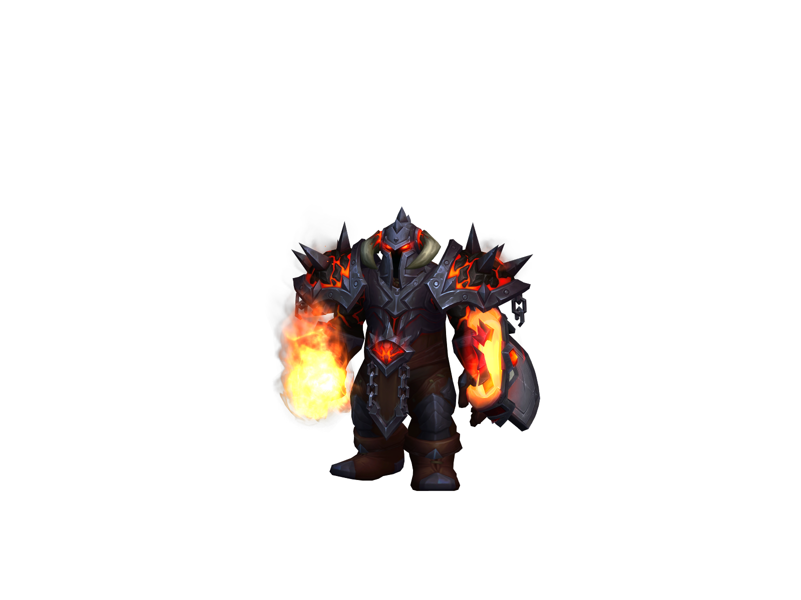 Arrested 3D character render
