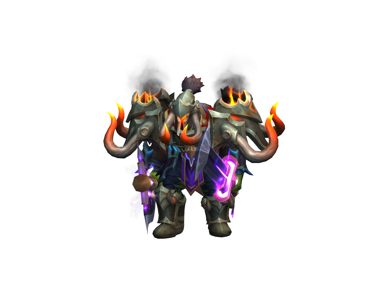 Baconjedi 3D character render