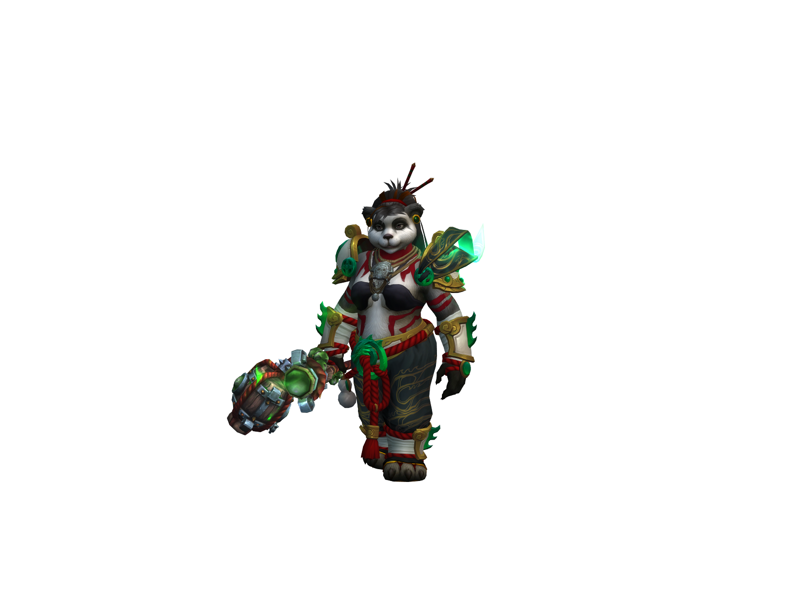 Jaderius 3D character render