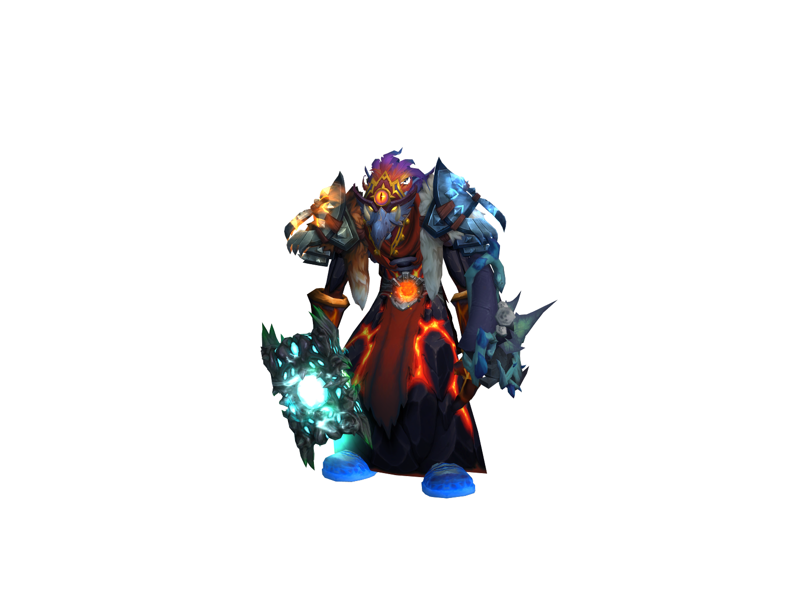 Bigtemp 3D character render
