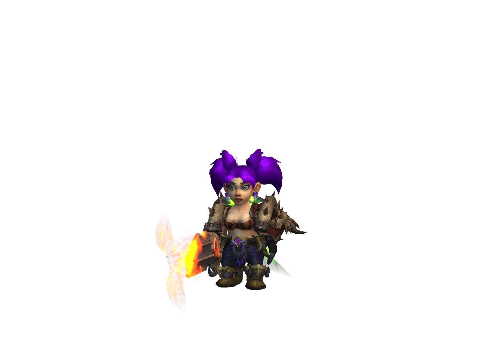 Gnomèrcy 3D character render