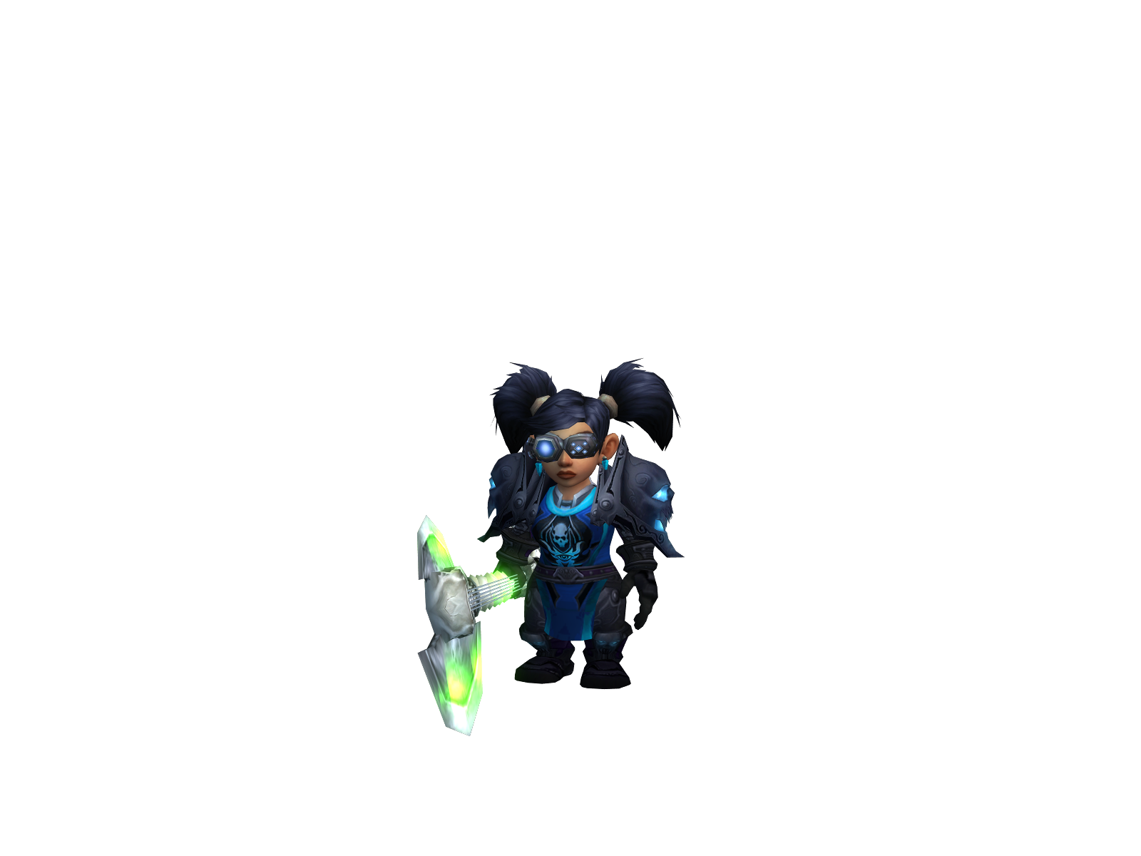 Zeuropathý 3D character render