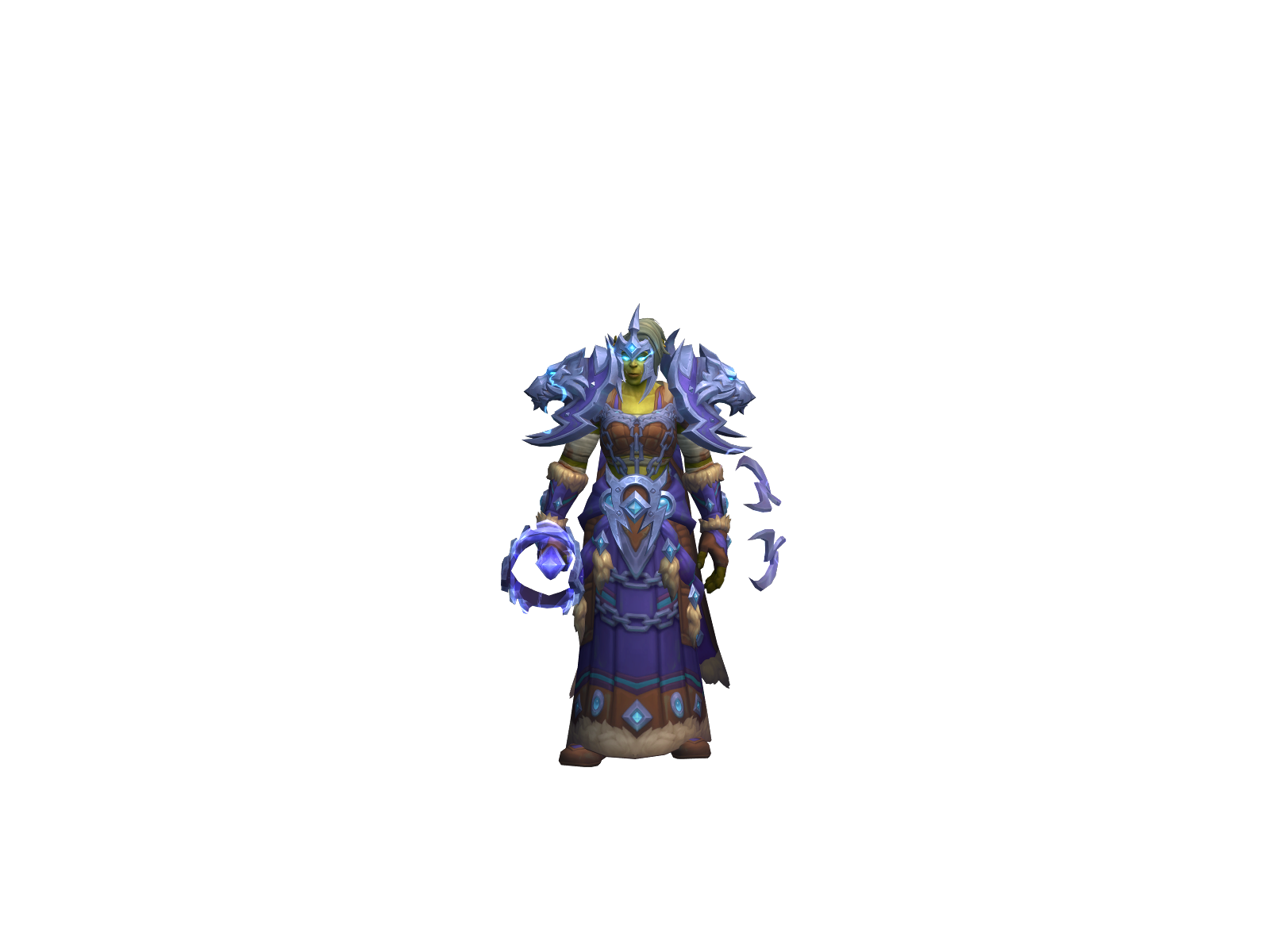 Lusra 3D character render