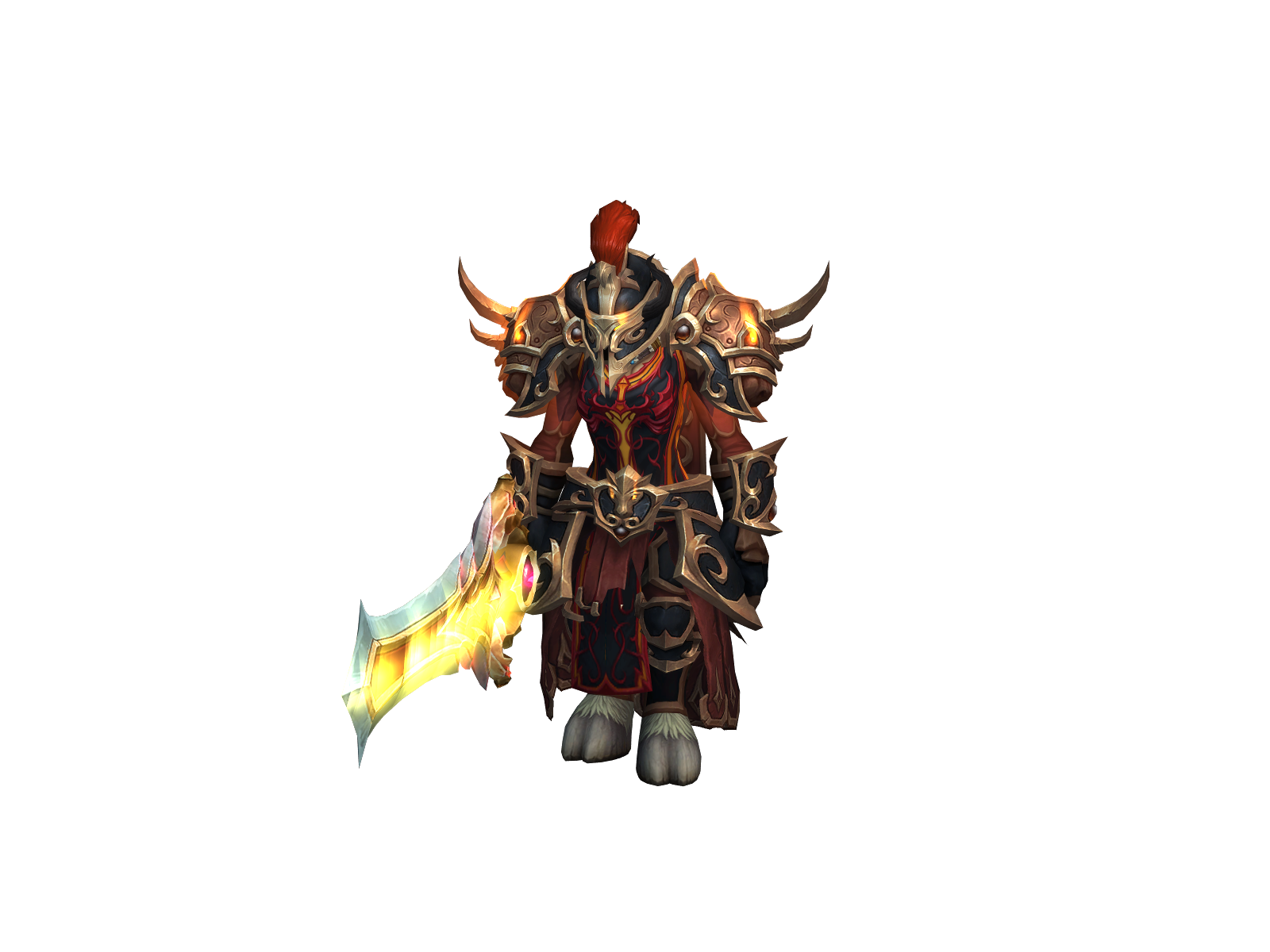 Vanquishcow 3D character render