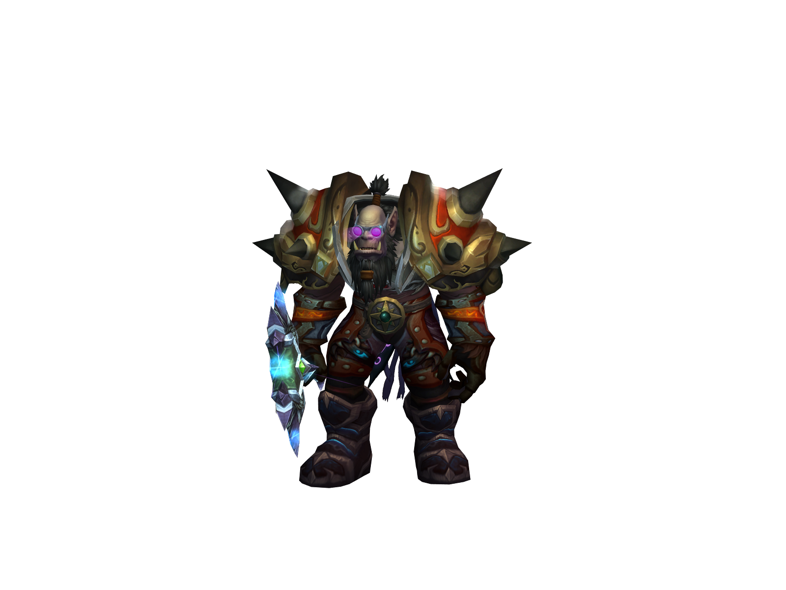 Gutsphuk 3D character render