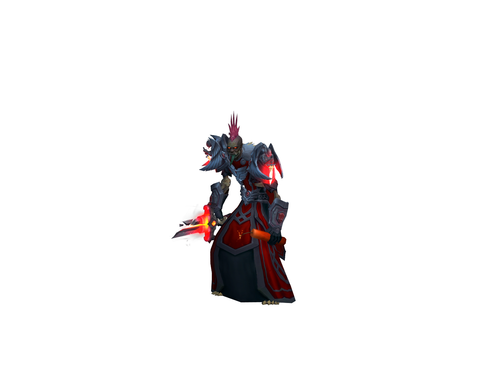 Bamfpriest 3D character render