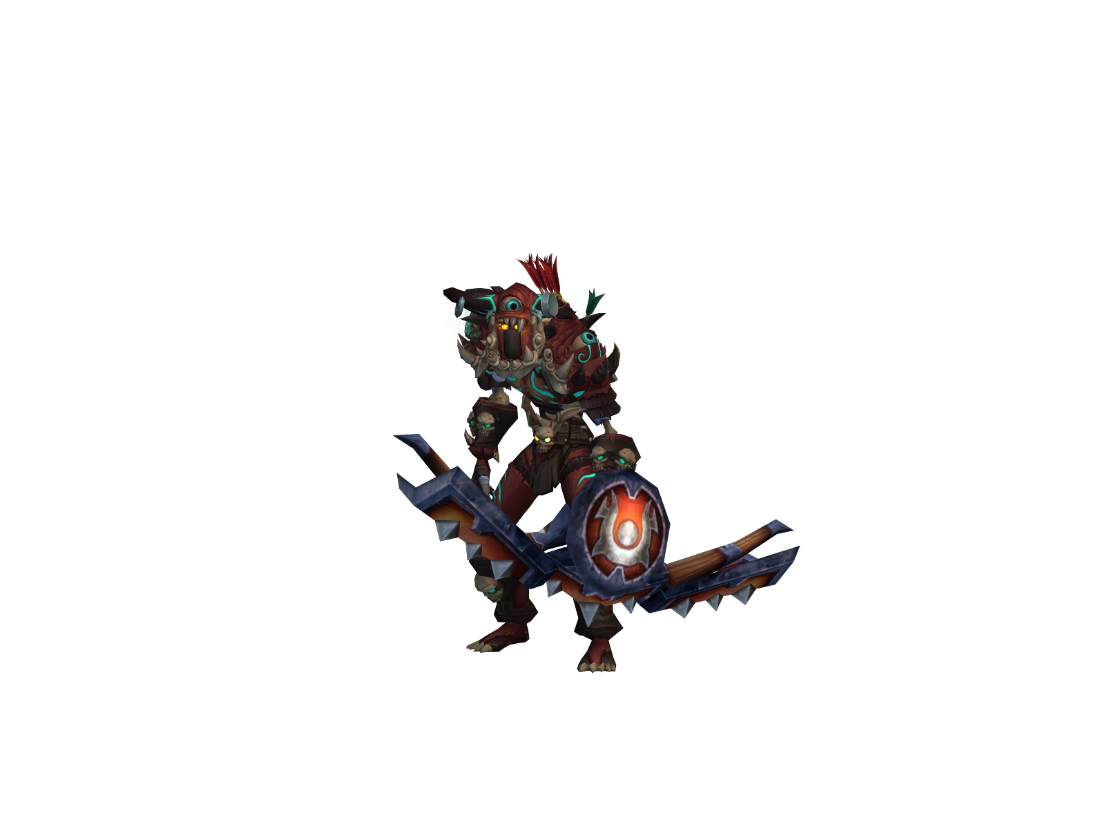 Tazaar 3D character render
