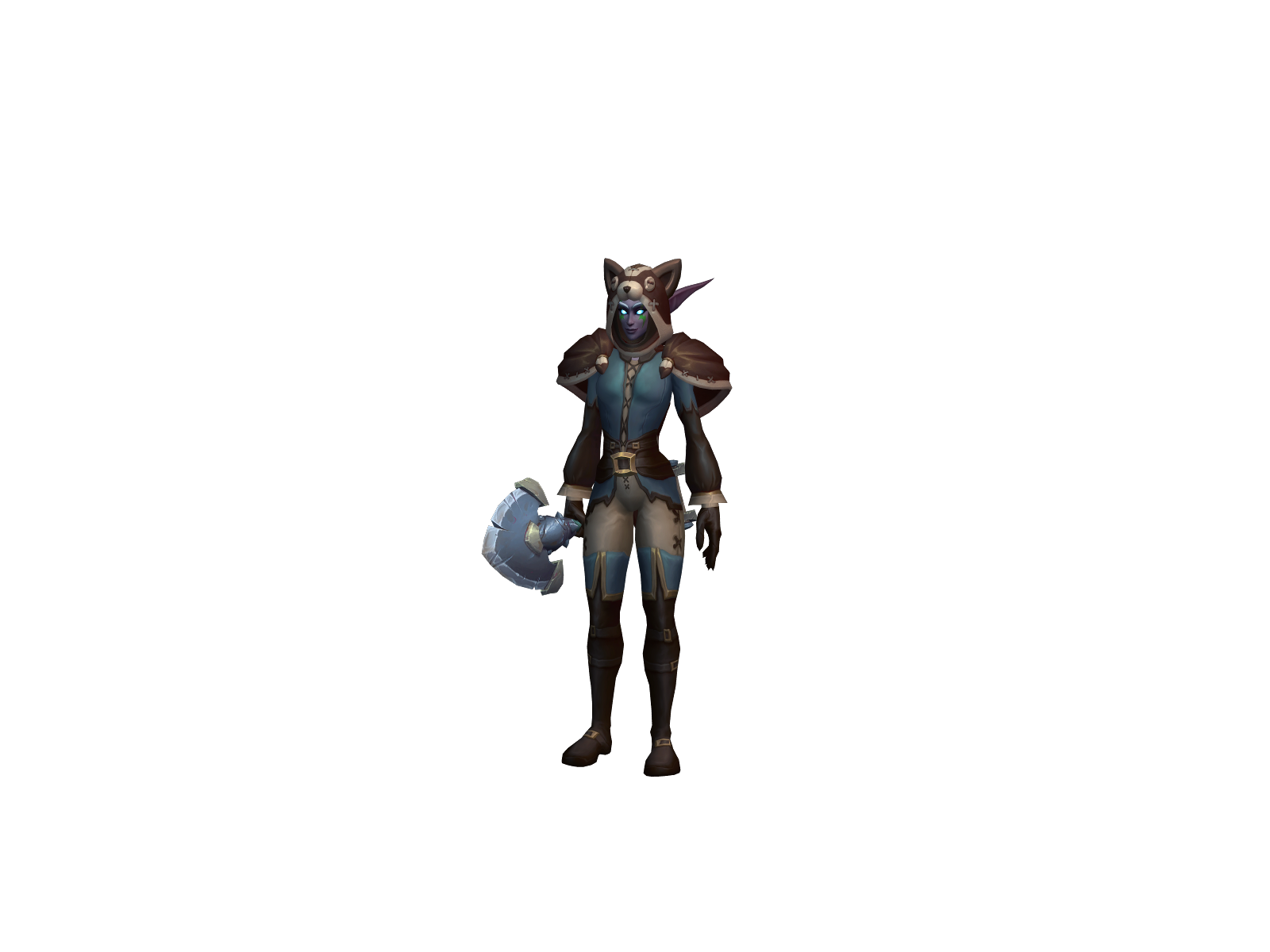 Badform 3D character render