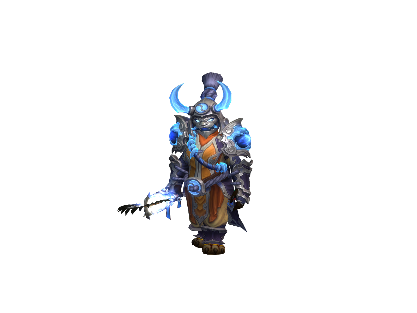 Molian 3D character render