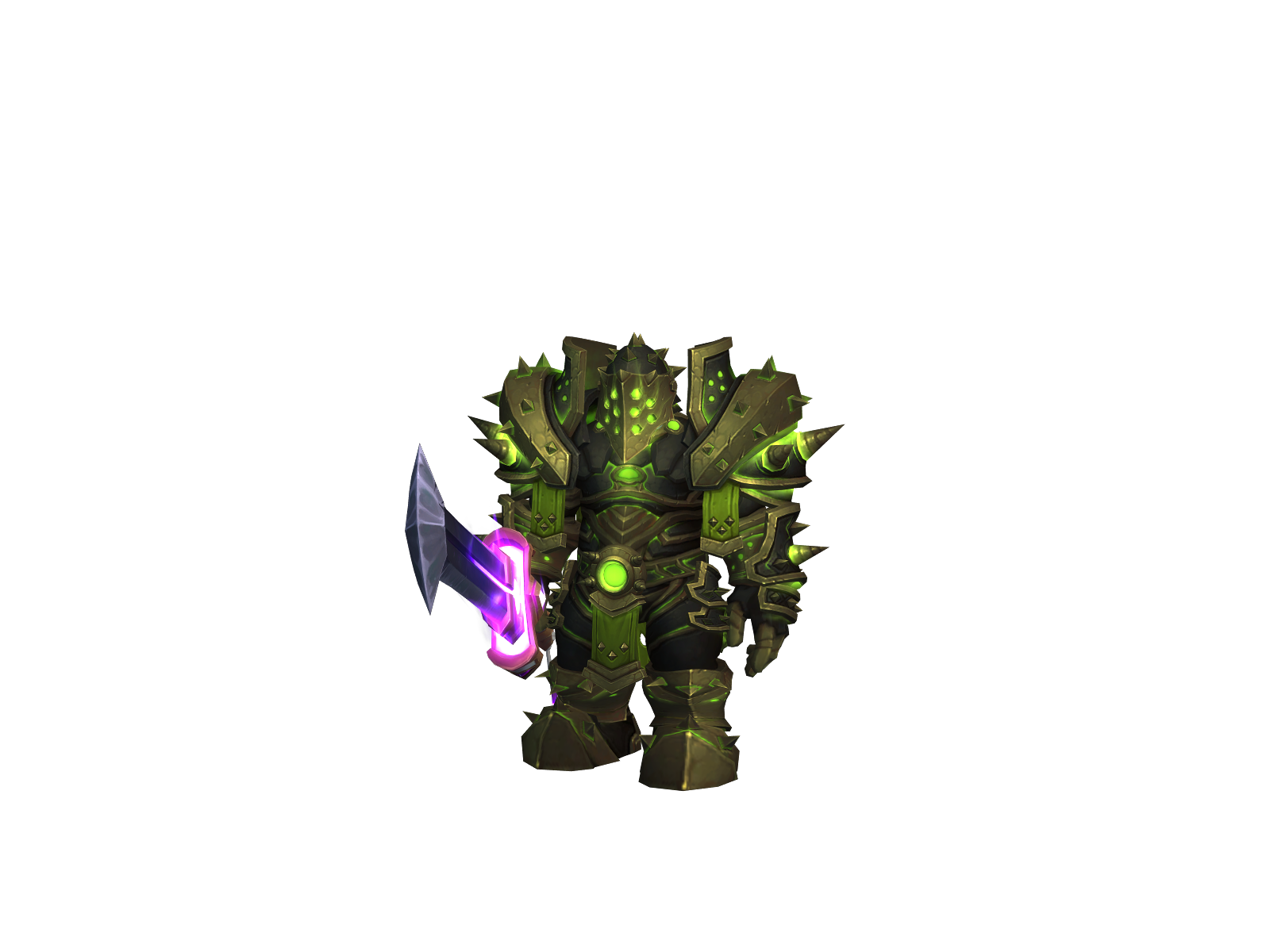 Holdsteel 3D character render