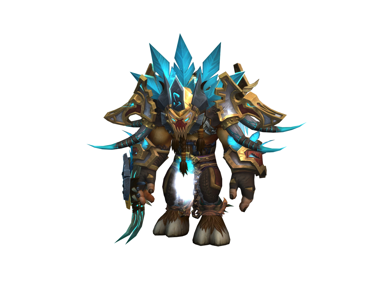 Deathmaker 3D character render
