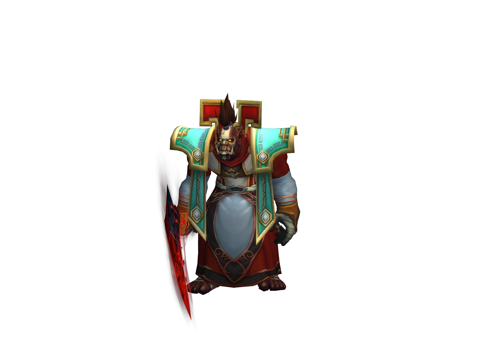 Urba 3D character render