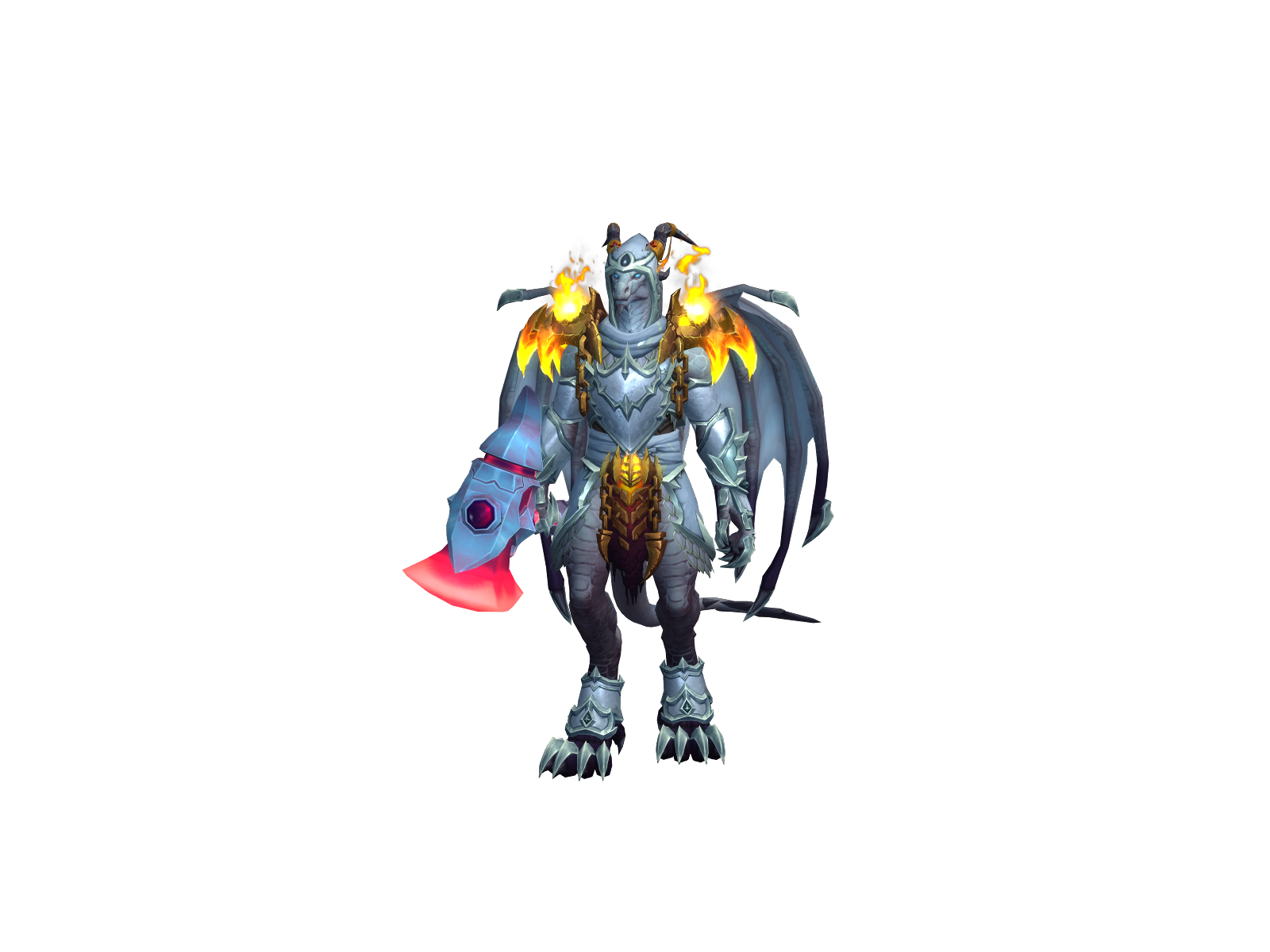 Gaudthyr 3D character render