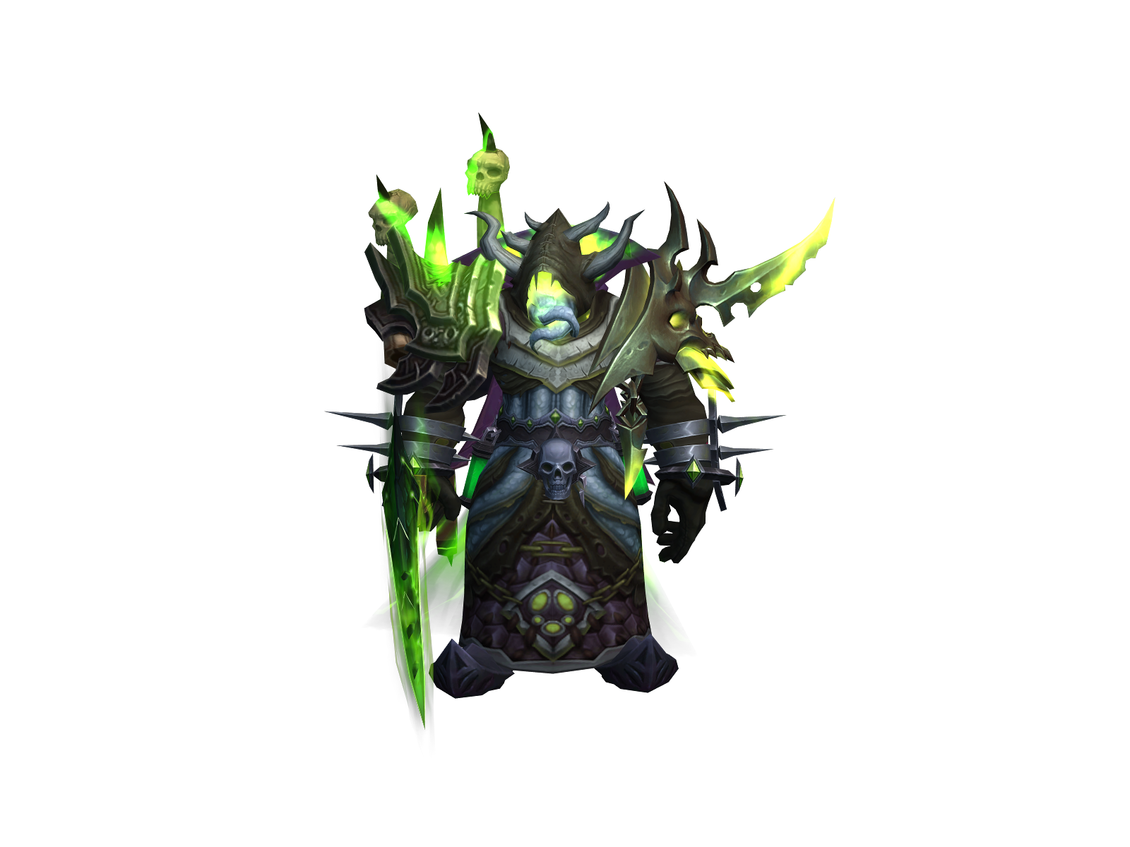 Failzwarlock 3D character render