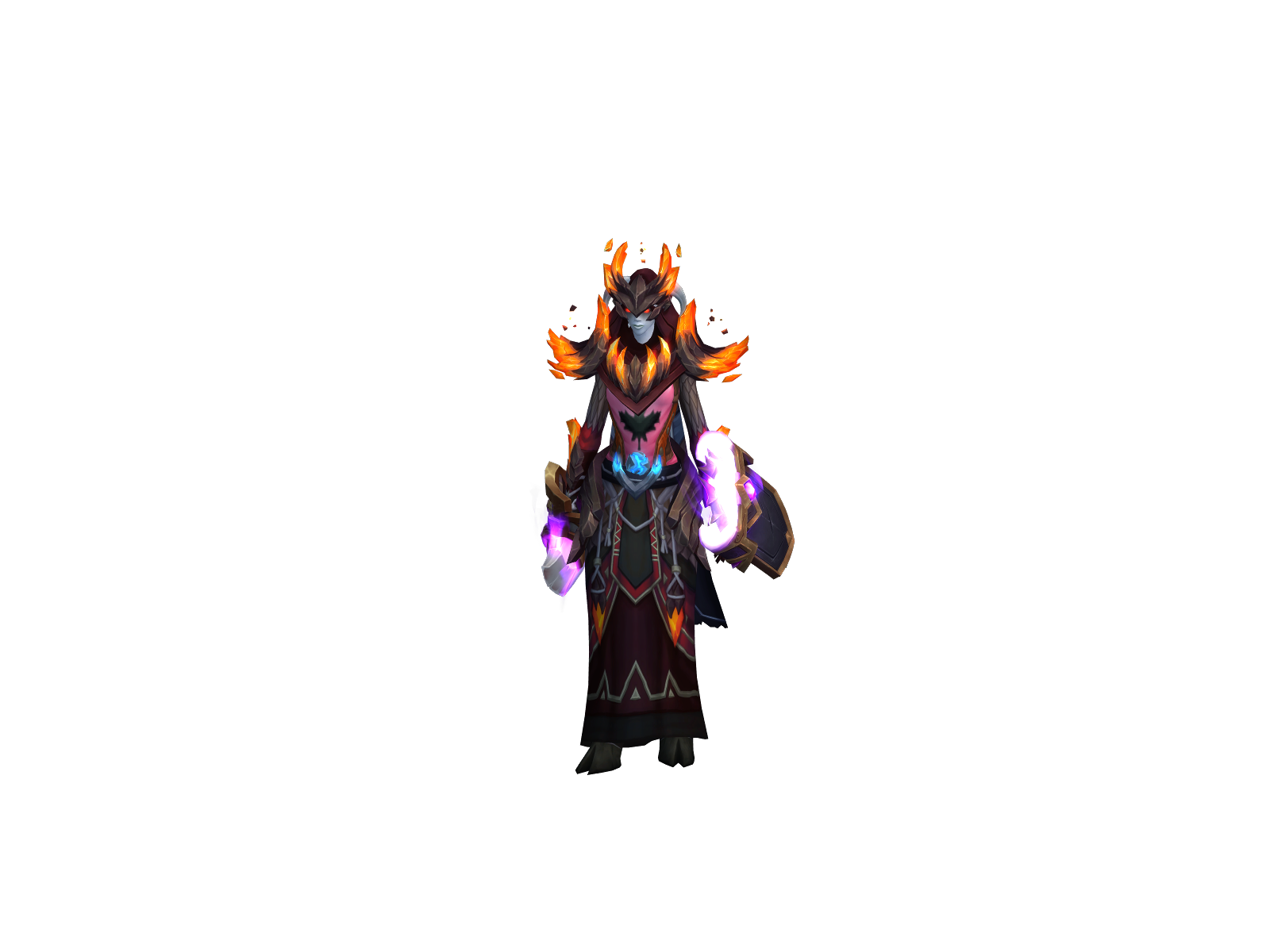Ekuku 3D character render